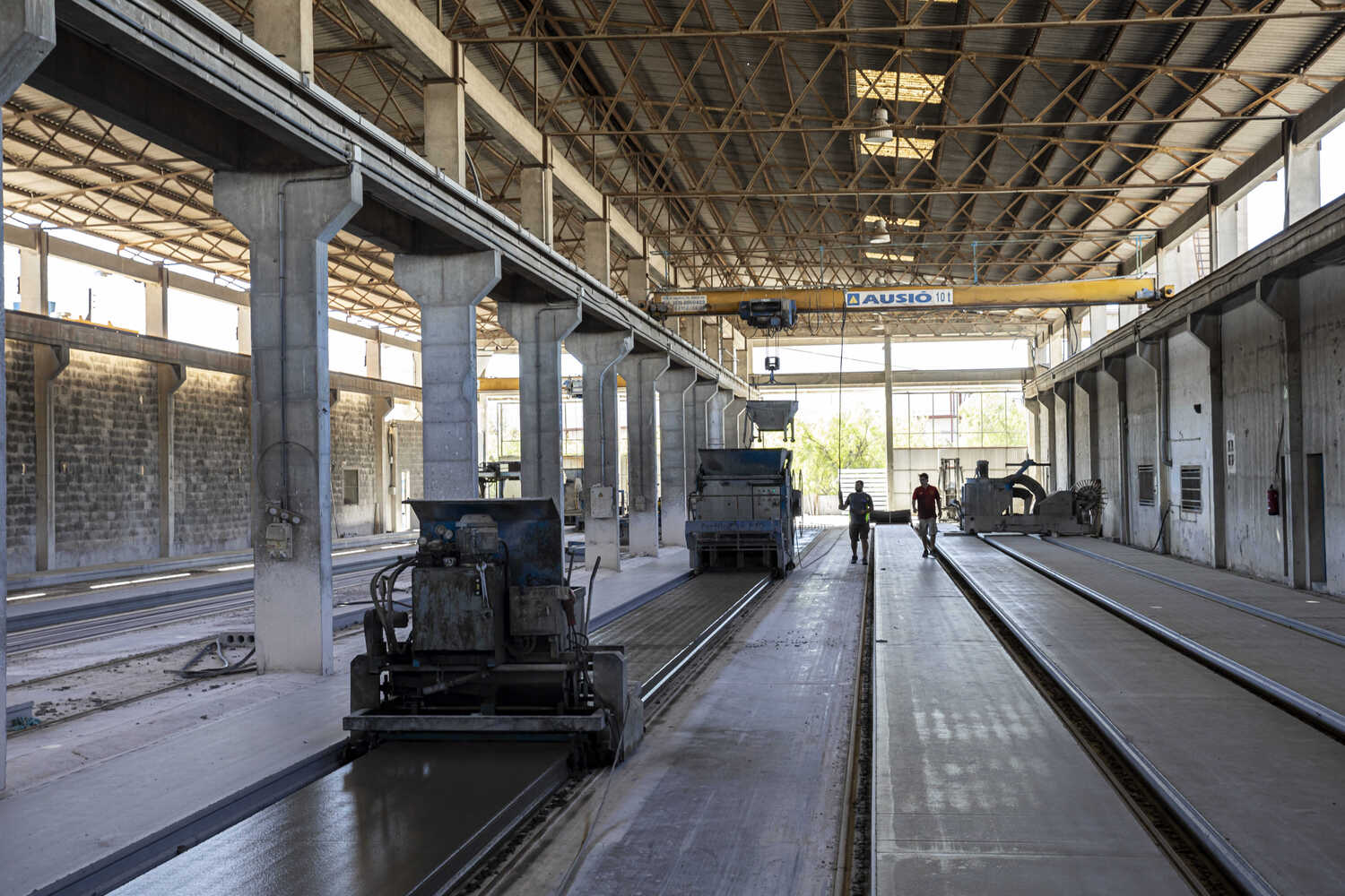Fabricación en las instalaciones de Prearcon en Algemesí